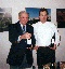 Kestrel owner with winemaker