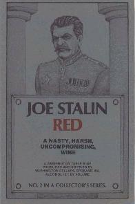 WA Cellars Stalin Red label